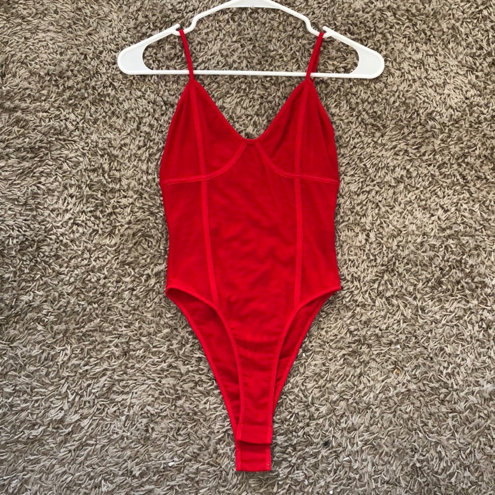 Tiger Mist Red Body Suit